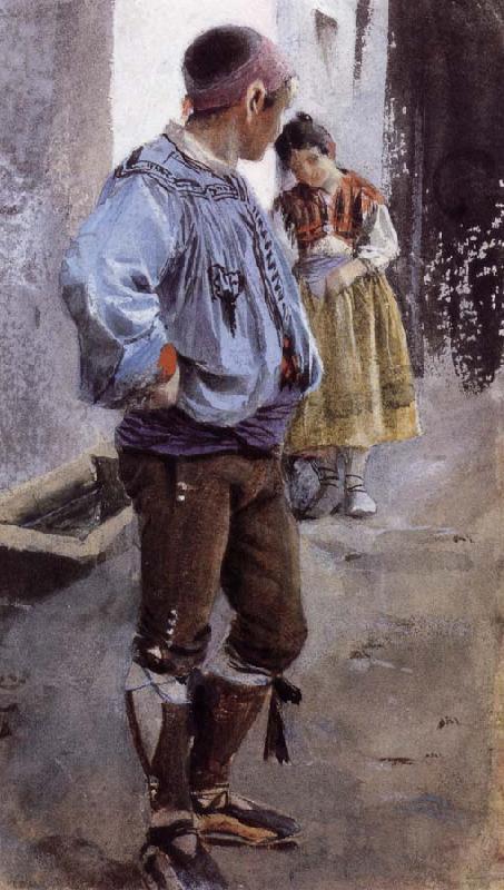 Anders Zorn Unknow work 22 China oil painting art